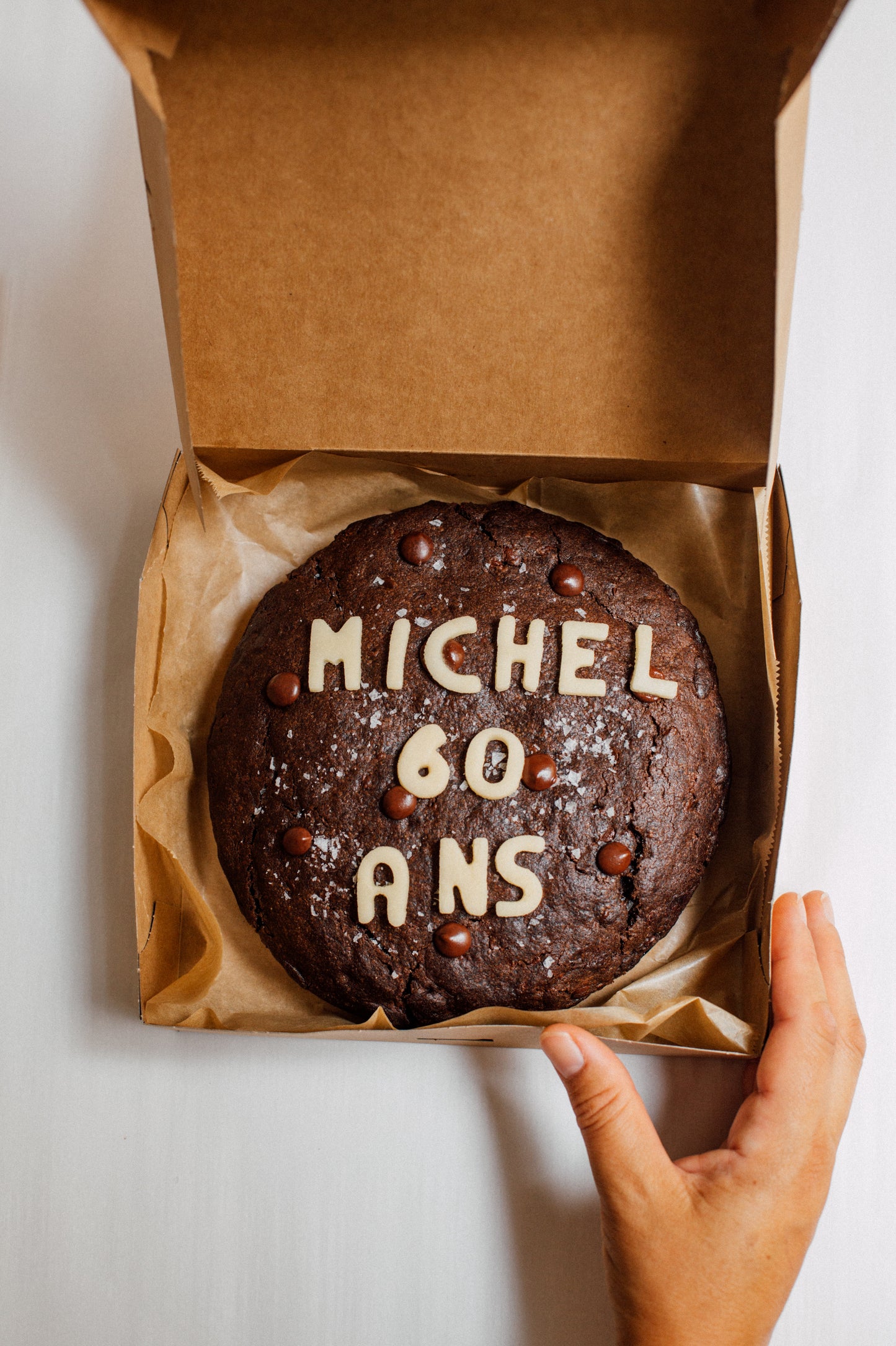 Cookie Géant de 1 kg (Livraison)